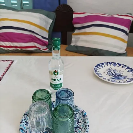 Old Traditional Village House Overlooking Chora Lamira